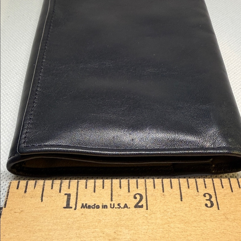 Henry Birks & Sons Jewelry Roll Travel Case Black Leather Made In Italy Vintage. - Picture 6 of 13